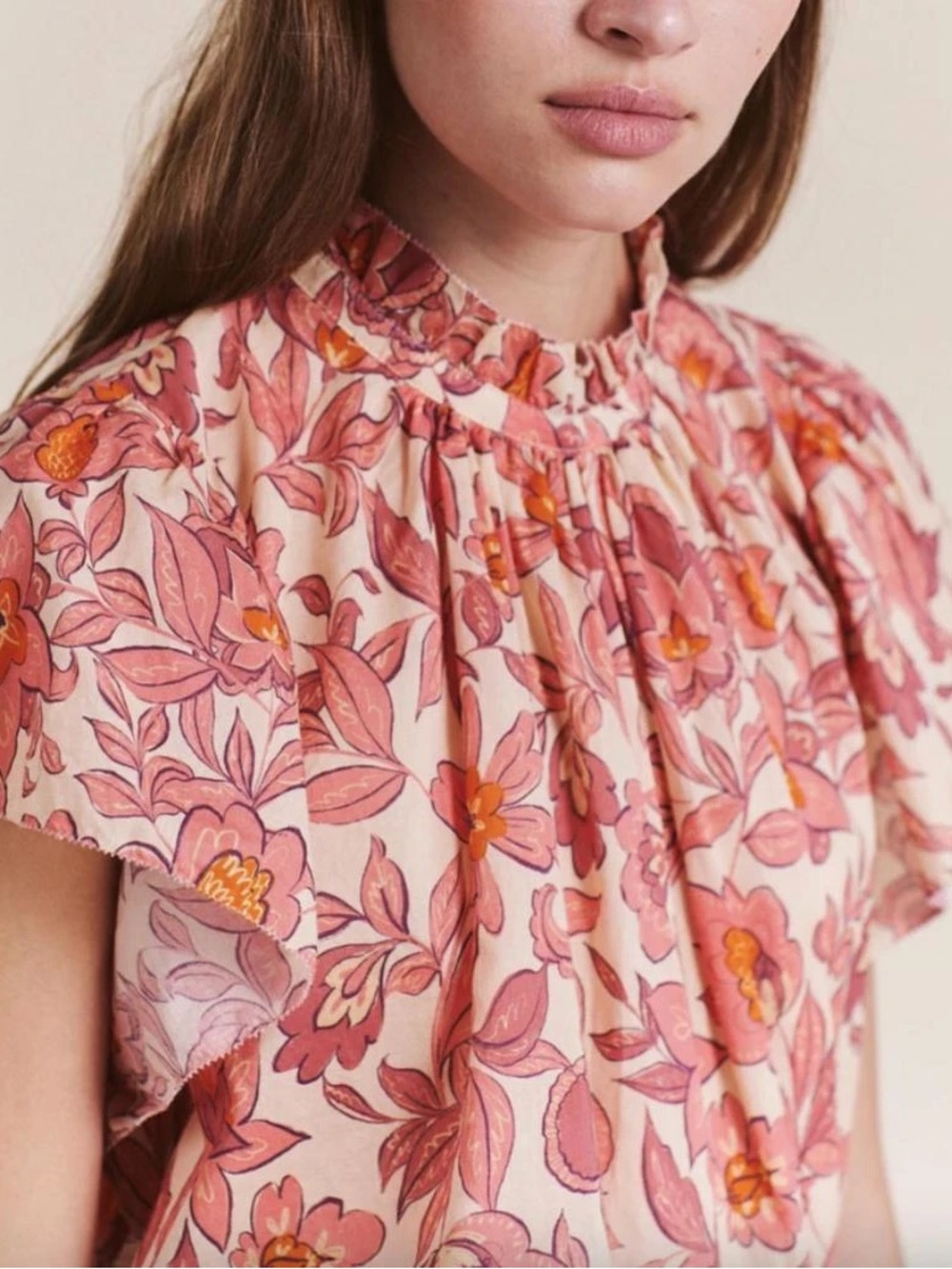 Trovata Cara floral blouse
